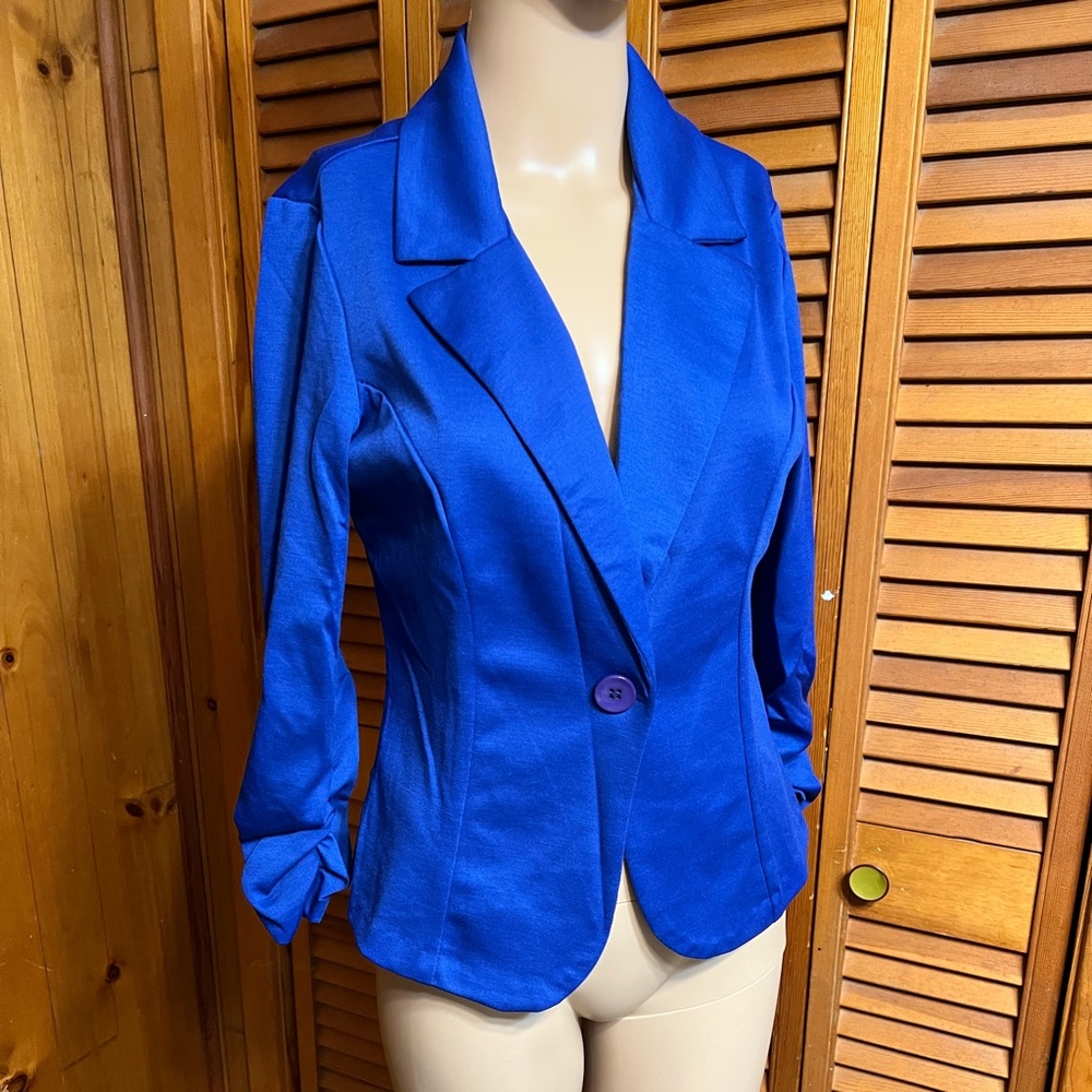 Royal Blue Blazer Jacket